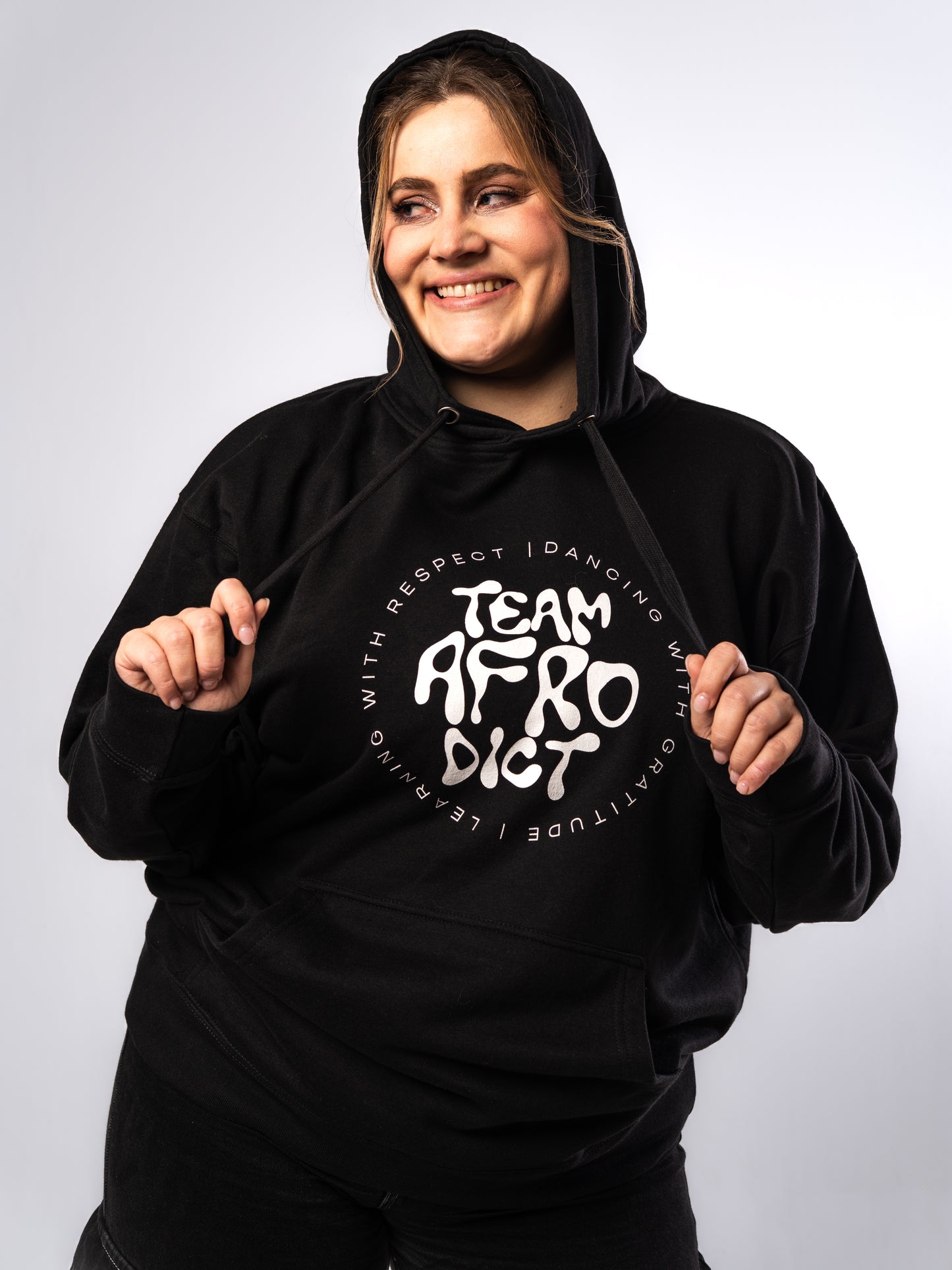 Team Afrodict Circle Hoodie (black)