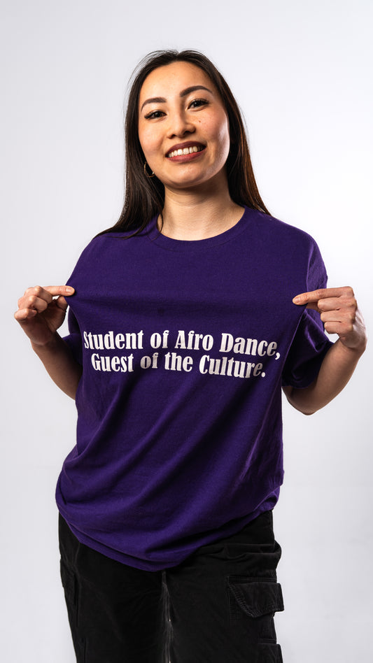 Student of the afro dance T-Shirt (lila)